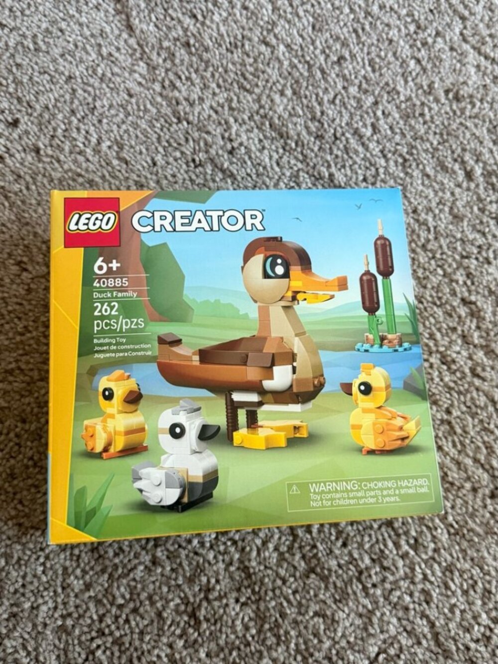 LEGO Creator 40885 Duck Family 262 Pieces New Sealed Unopened